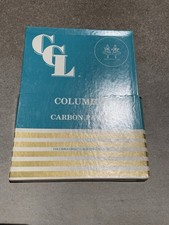 Vintage Columbia Typewriter Black Carbon Paper 8 1/2 x 11 1/2 Medium CD-93 thumbnail