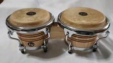 LPM199-AW LPMC Mini Tunable Natural Wood Bongos