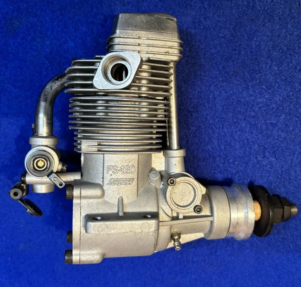 New Old Stock Os FS 120 Engine Four Stroke Surpass RC nitro engine Never run. - Image 3 of 4