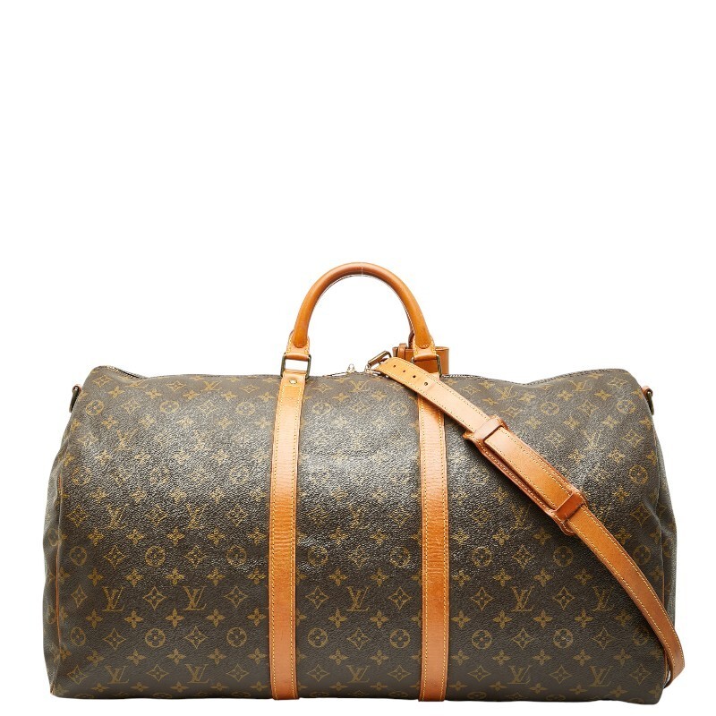 Louis Vuitton Monogram Keepall Bandouliere 60 Boston Bag Shoulder Bag 2WAY M4141
