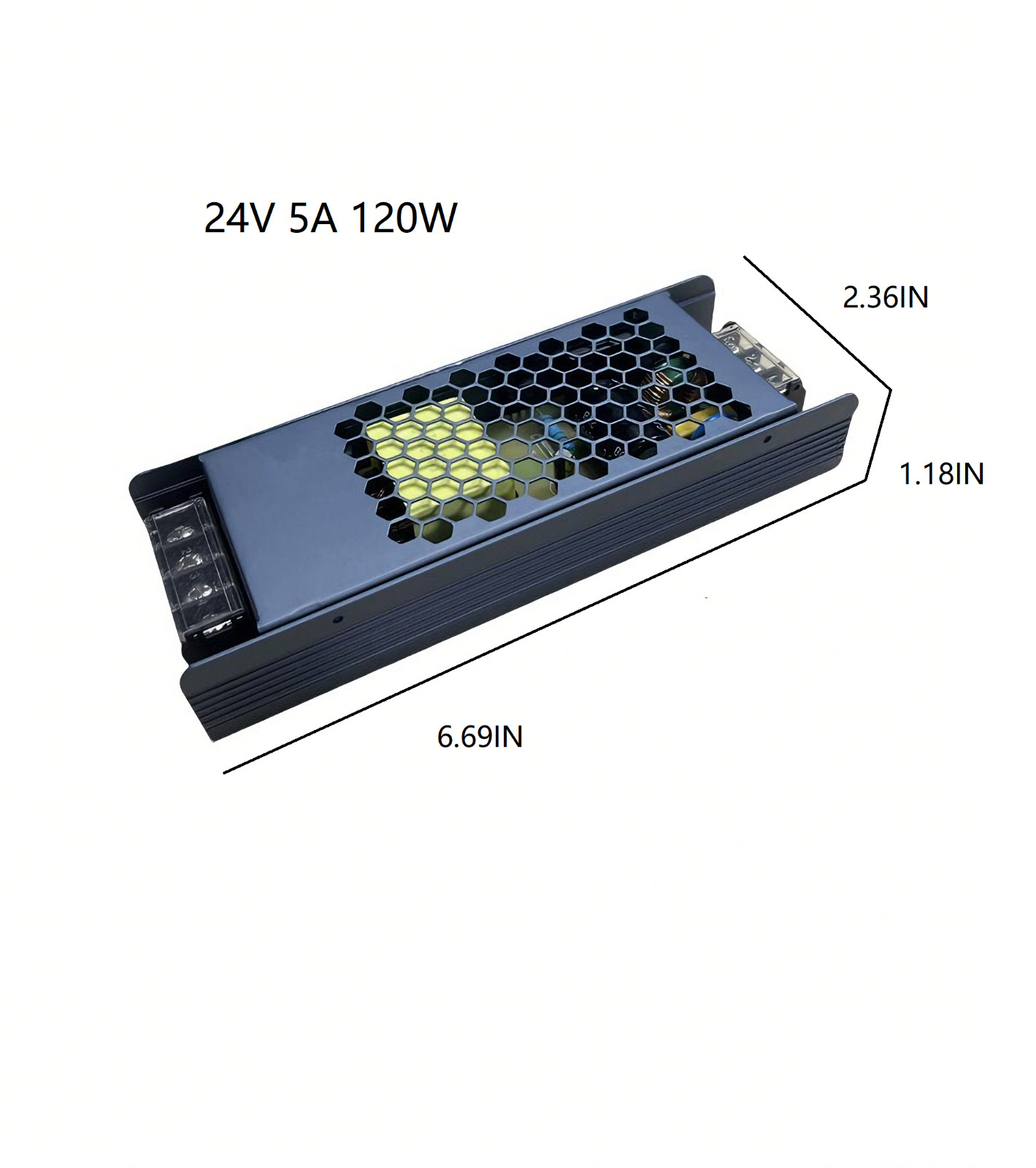 AC 110 264V To DC 12 24V Switch Power Supply Transformer For 24W-360W LED Strips