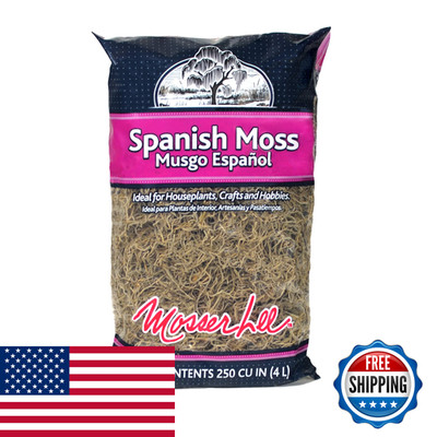 Mosser Lee Ml0560 Spanish Moss 250 Cubic Inches