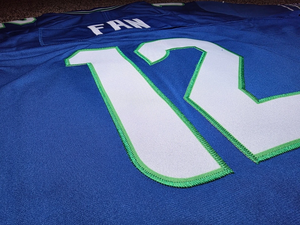 Seattle Seahawks #12 Fan Royal 2025 FUSE 50th Season Vapor Limited - Image 3 of 4