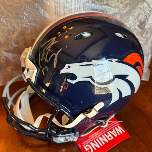 Peyton Manning Signed Autographed Full Size Authentic Split Helmet Fanatics COA