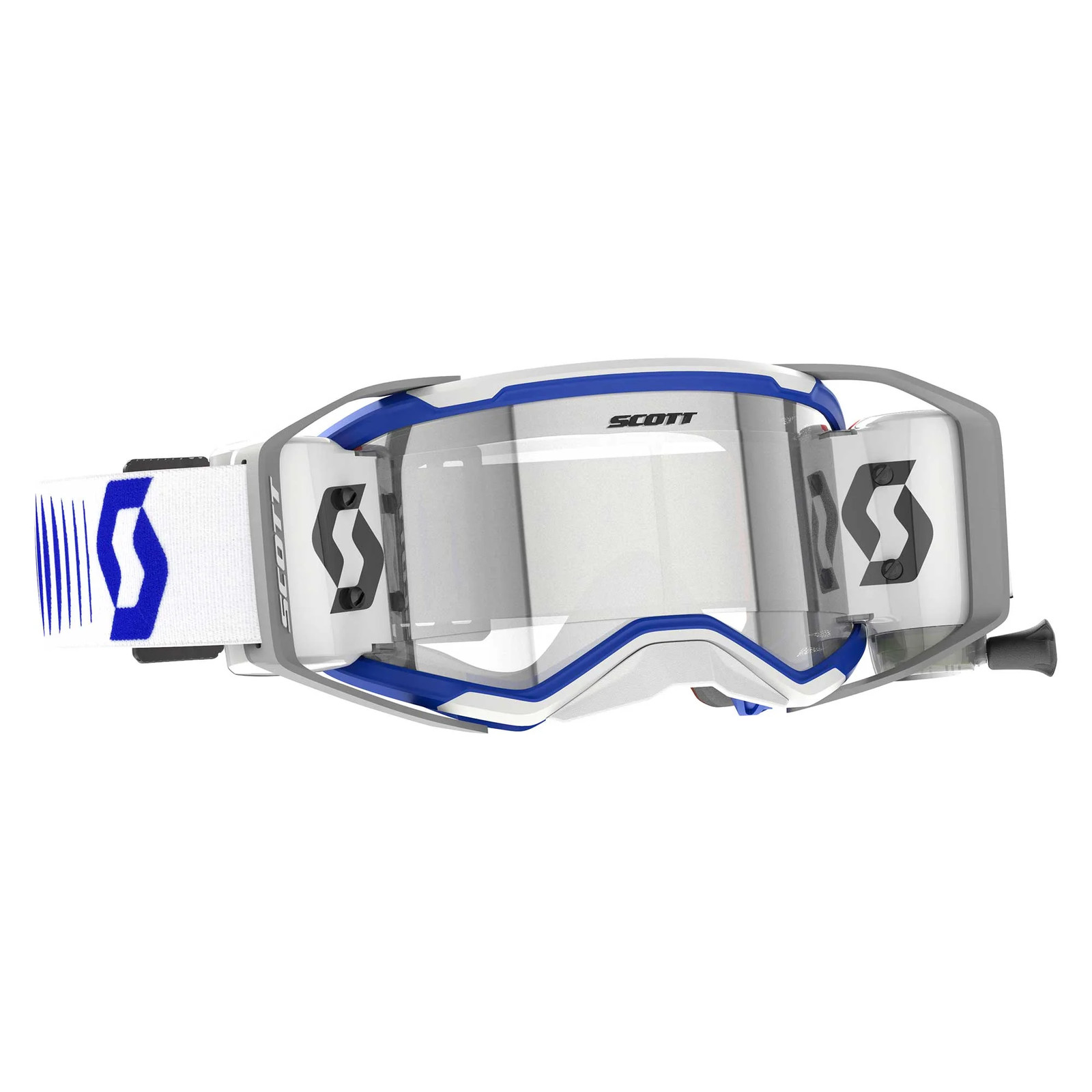Scott Prospect 2.0 WFS Goggle Doppler White / Blue Clear Works Lens - Image 5