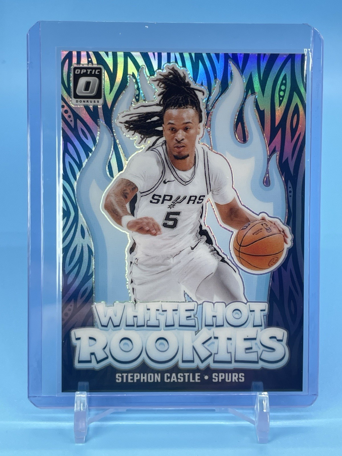 2024-25 Donruss Optic - White Hot Rookies STEPHON CASTLE Purple (RC) 🔥