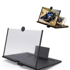 Universal 3D Smartphone Screen Amplifier – Eye Protection Video Magnifier Stand