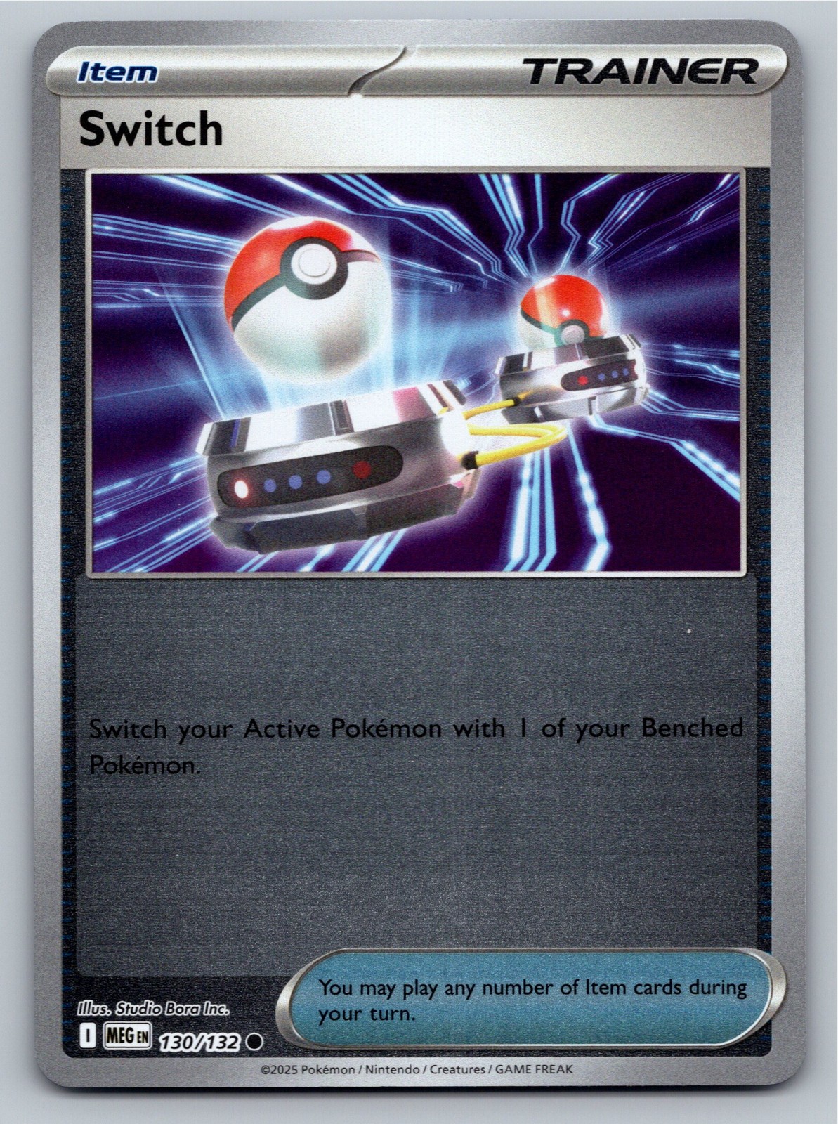 Mega Evolution - NM - Switch 130/132 Reverse Holo US Seller