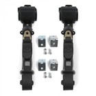 AMC AMX 1967 1974 Standard 3pt BK Seat Kit w/Brackets 2 Belts