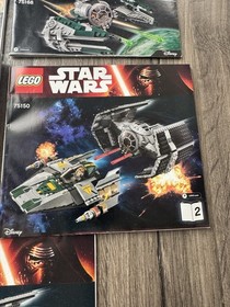 Lego Star Wars Instruction Manual Lot 75176 75168 75153 75150