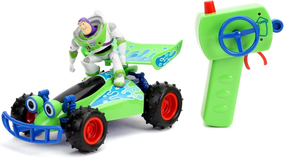 トイ・ストーリー　バズ・ライトイヤー &　RC　ターボ・バギー Toy Story Turbo Buggy RC Buzz Lightyear 1 24 Scale Remote Control