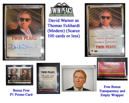 Twin Peaks David Warner as Thomas Eckhardt (Modern) (Scarce = 100 cards or less)