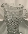 Vintage Wexford Anchor Hocking Clear Glass 5.75” Pitcher
