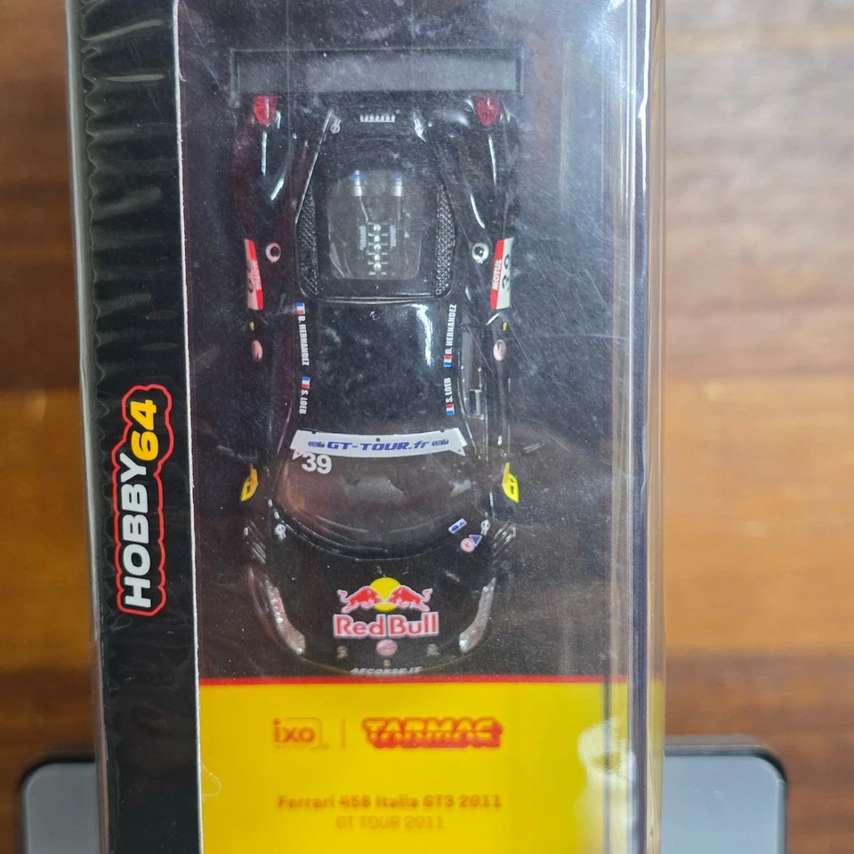 FERRARI 458 ITALIA GT3 #39 GT3 (2011) 1/64 ASFALTO EN MANO EE. UU. Foto 3 de 4