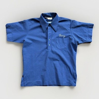 Vintage 1970s King Louie Bowling Pocket Shirt Chain Stitch Size
