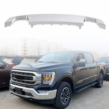 For Ford F-150 2021 2022 2023 Front Lower Bumper Molding Trim Valance Chrome For Ford F-150 2021 2022 2023 Front Lower Bumper Molding Trim Valance Chrome