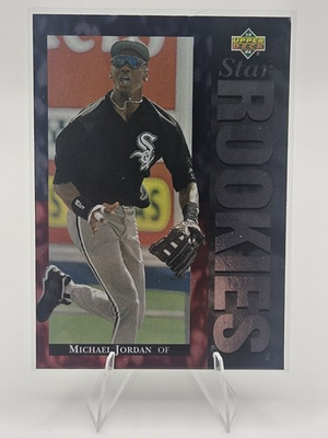 #ad #ad 1994 Upper Deck Star Rookie Michael Jordan #19 Clean And Crisp NM MB $19.99