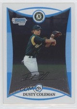 2008 Bowman Draft Prospects Chrome Dusty Coleman #BDPP46 0b7
