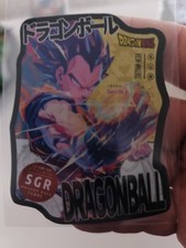 Dragonball Z CCG Vegeta SGR Custom Karte Top Zustand Box Hit Sehr Selten