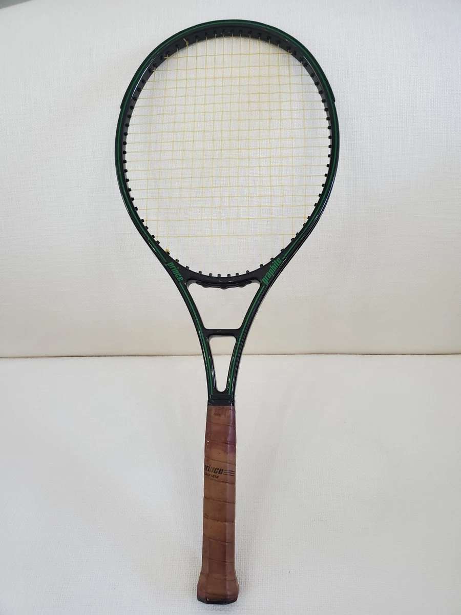 Ancienne Raquette Prince Spirit 4 3/8 Avec Housse - Tennis Rétro