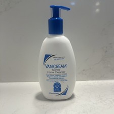 VaniCream Gentle Facial Cleanser, For Sensitive Skin Fragrance Free 8 oz Pump
