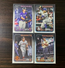 2024 Topps Update Series Baseball – Base & Rookie Cards – Choose Your Card!