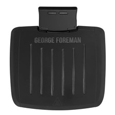 George Foreman Immersa Medium Electric Grill [Removable Control Medium, Black 