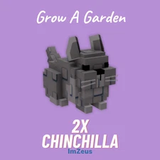 2x Chinchilla 🎮ROBLOX 🪴Grow a Garden | CHEAP | FAST | RELIABLE✅