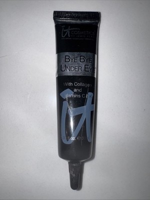 IT Cosmetics Bye Bye Under Eye Anti-Aging Concealer Collagen Vit C/K 1oz Jumbo