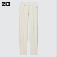 Uniqlo Jersey Suit Pants. Color: 30 NATURAL. Size 10. New.Lightweight jersey