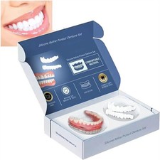 Premium Prothesen-Silikon-Reline-Kit Weich Instant-Zähne Für Männer und Frauen