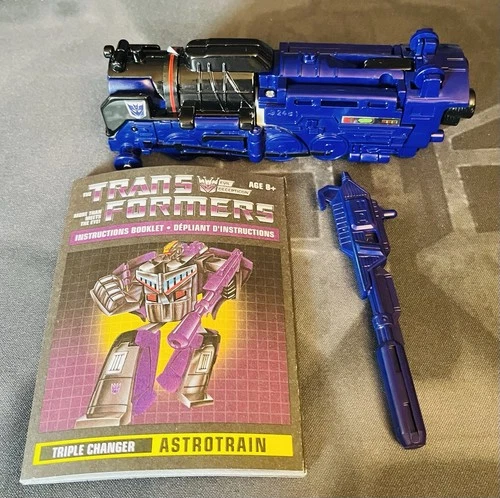 Hasbro Astrotrain G1 Transformers Vintage Reissue Walmart Exclusive Complete