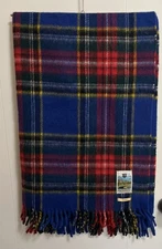Kinloch Anderson Tartan Wool Throw, Macbeth Ancient, 35x54 LOCHAN Blanket