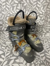 Scarponi da sci Salomon Performa 8 UK 4.5 23.5 grigio donna unisex