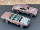 Hot Wheels Redline Custom Firebird & Barracuda - Copper HK Pair