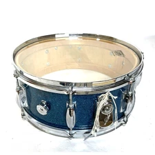 Vintage Kent Snare Drum 14 X 5.5 Blue 8 Lug