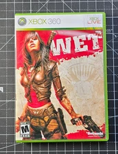 Xbox 360 WET Custom Case NO Game No Manual