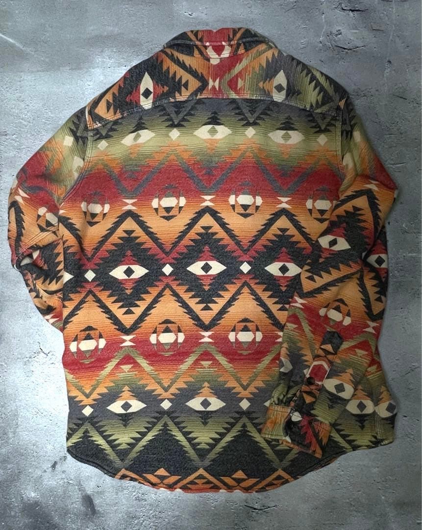 POLO Ralph Lauren Native Pattern Thick Flannel Wo… - image 2