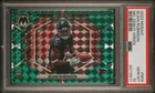 2023 Panini Mosaic Bijan Robinson Rookie NFL Debut Green Mosaic PSA 10 Y717