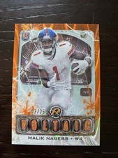 Malik Nabers /25 Rookie Voltaic Topps Resurgence Football 2025