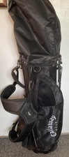 CALLAWAY STAND GOLF BAG, 6 WAY, DUAL STRAP, RAINHOOD
