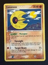 POKEMON TCG LUNATONE DEOXYS 36/107 UC LP
