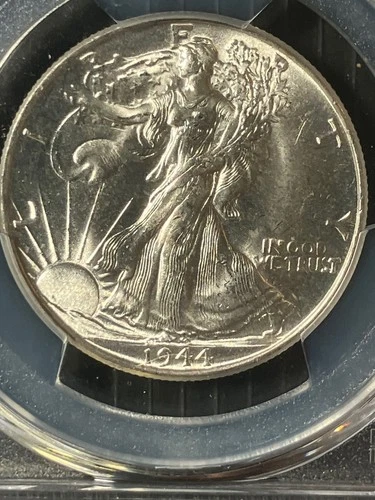 1944 MS63 Walking Liberty Half Dollar, PCGS 54222912