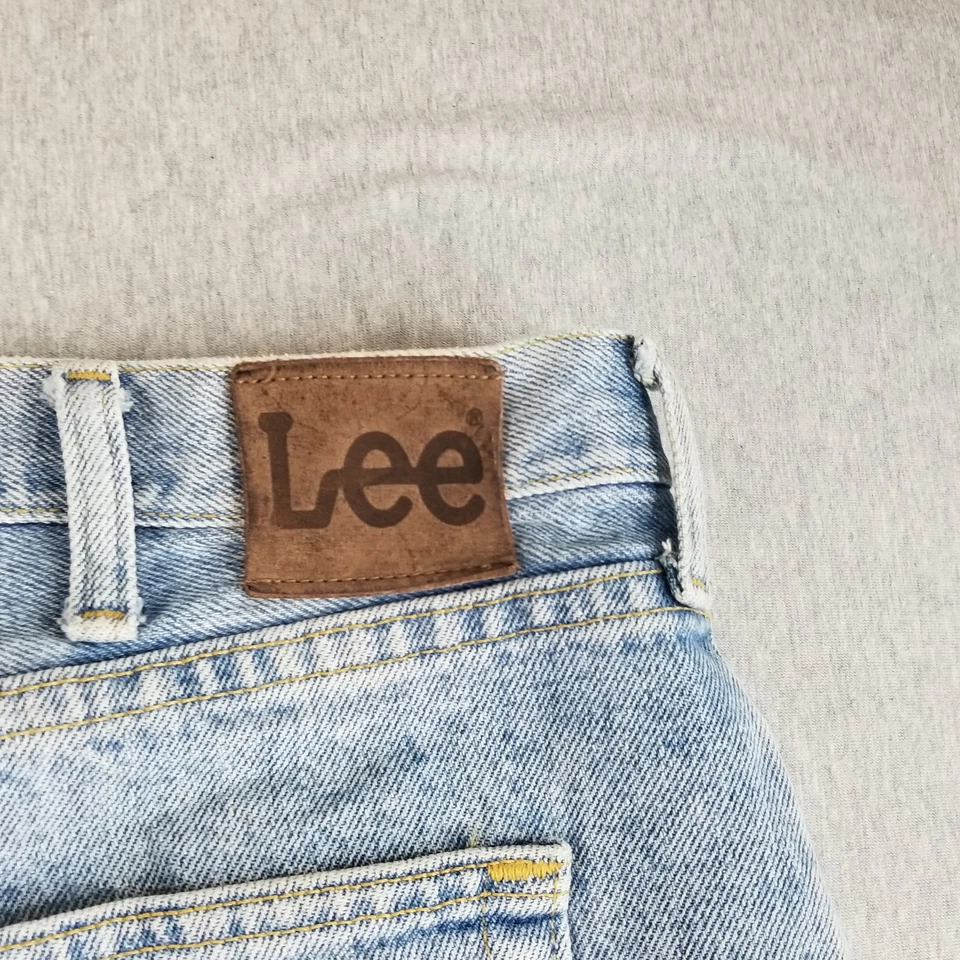 Lee Jeans Mens Sz 38x30 90s VTG Relaxed Fit Med Wash 100%Cotton Normcore Durable - Image 4 of 4