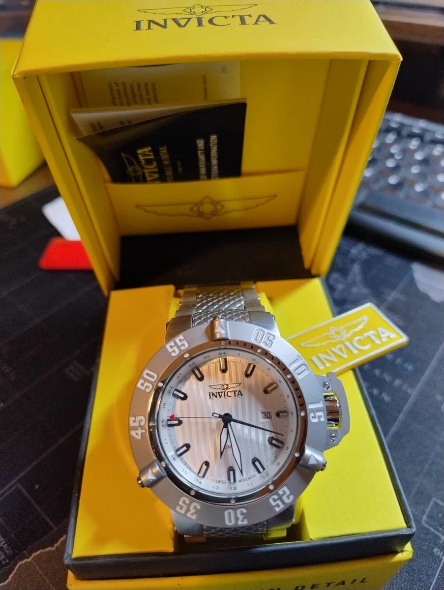 Invicta I-Force Orologio Uomo 50mm: Cassa In Acciaio, Quadrante Blu E Movimento Al Quarzo