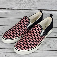 H-E-B HEB Grocery Slip On Shoes Men 11 Canvas Graphic