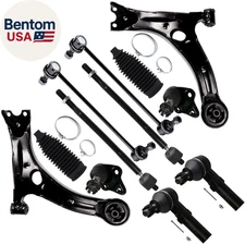 10-PC SET Suspension Kit for 2009-2013 for Toyota Corolla Front Lower Control Ar