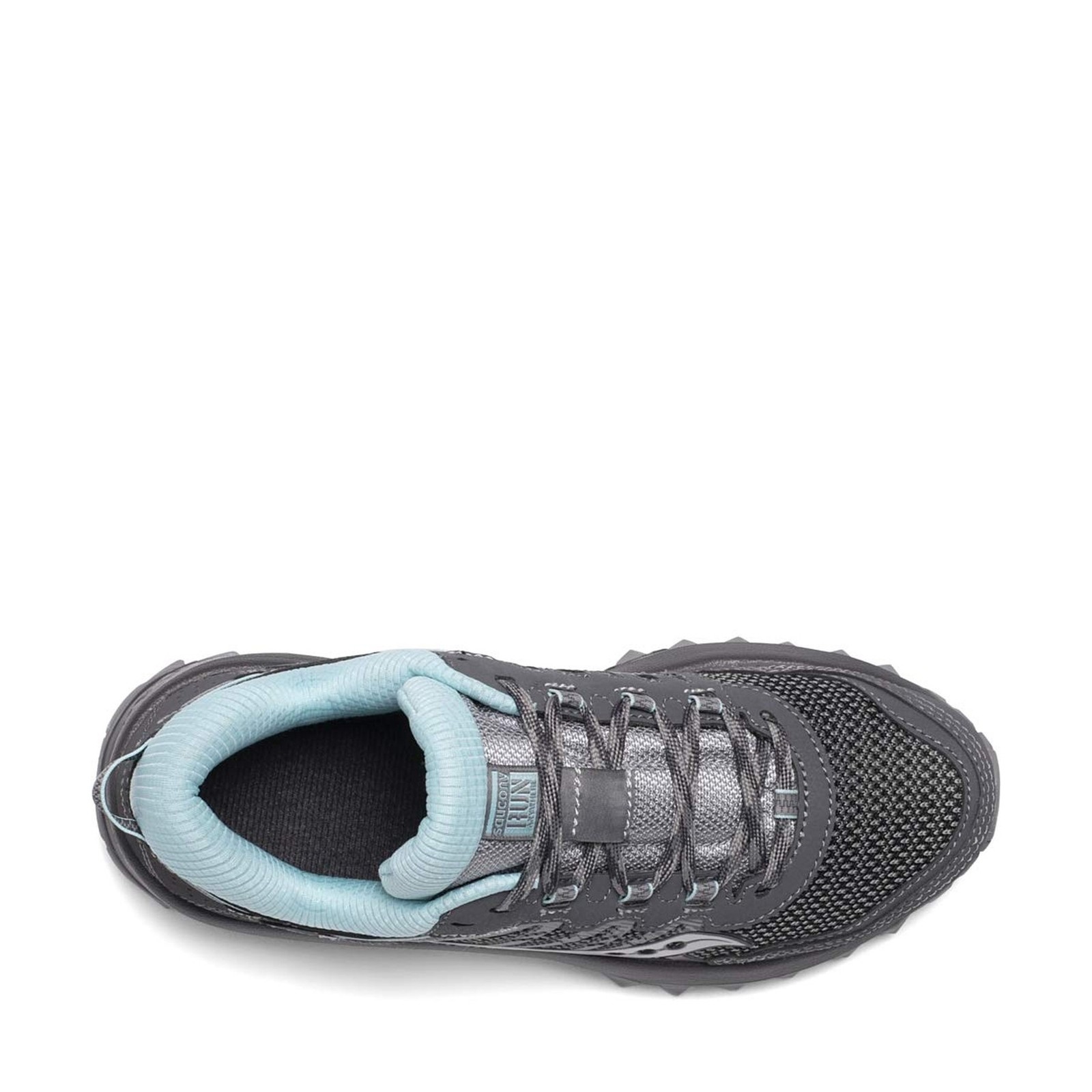 Saucony Women's Versafoam Excursion Tr13 Trail Running Shoe 9.5 Charcoal | Blue thumbnail 4