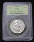 1957 Franklin Half Dollar Proof PCGS Graded PF66