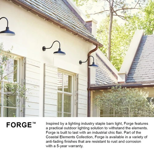 Hinkley Lighting 12070 Forge 17" Tall Outdoor Coastal Elements - Antique Brushed - Picture 10 of 11